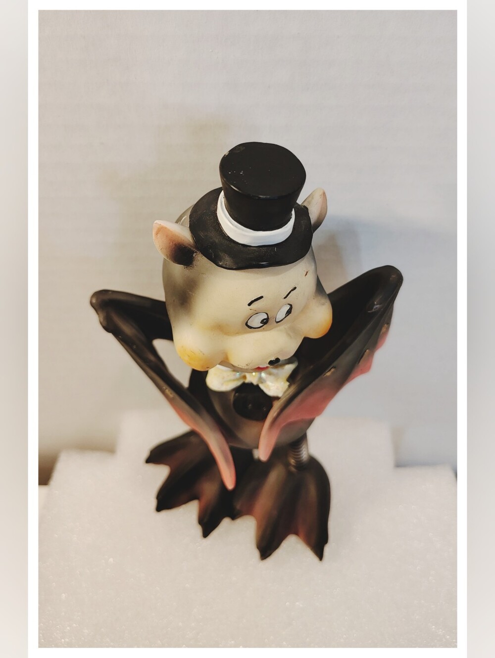 🦇 Bat 🦇 Figure w/Spring Legs Table Decor 6.5" Tall - Picture 5 of 5